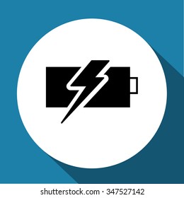 Battery Icon Vector illustration