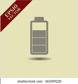 Battery icon vector illustration