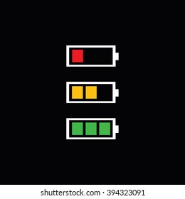 Battery icon vector illustration