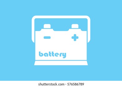 battery icon vector illustration.