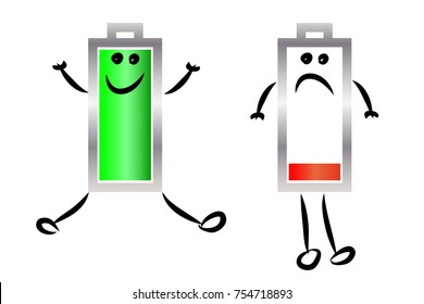 battery icon vector illustration 