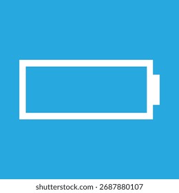 Ilustración vectorial del icono de la batería para el App