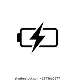 Battery icon vector illustration. battery charge level. battery Charging icon