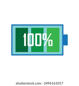battery icon vector illustration design template