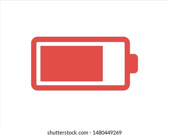 Battery icon vector illustration EPS10