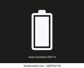Battery icon vector illustration EPS10
