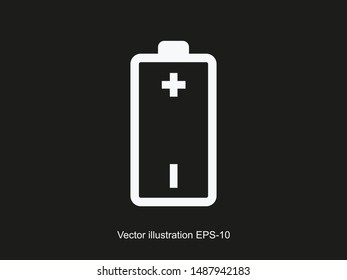 Battery icon vector illustration EPS10