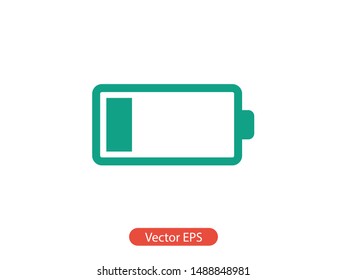 Battery icon vector illustration EPS10