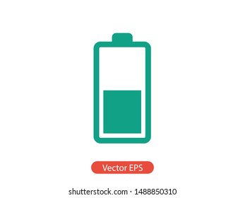 Battery icon vector illustration EPS10