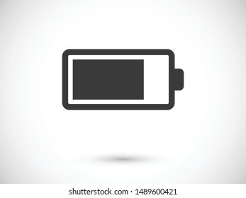 Battery icon vector illustration EPS10