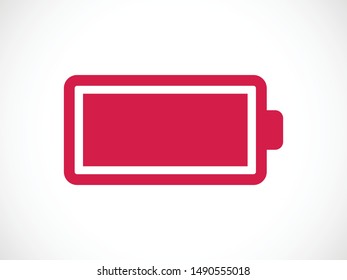 Battery icon vector illustration EPS10