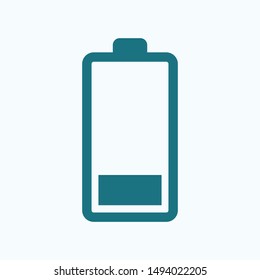 Battery icon vector illustration EPS10