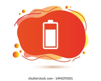 Battery icon vector illustration EPS10