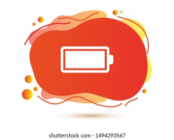 Battery icon vector illustration EPS10