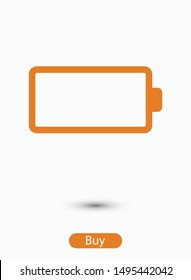 Battery icon vector illustration EPS10