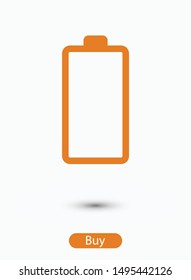 Battery icon vector illustration EPS10