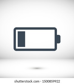 Battery icon vector illustration EPS10
