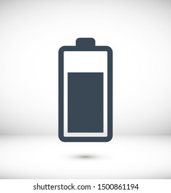 Battery icon vector illustration EPS10