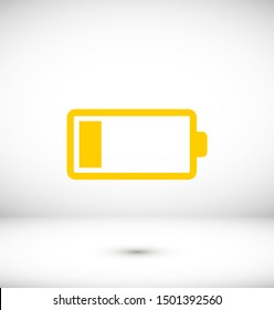 Battery icon vector illustration EPS10