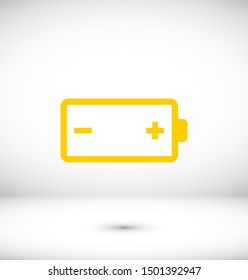 Battery icon vector illustration EPS10
