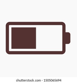 Battery icon vector illustration EPS10
