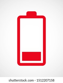 Battery icon vector illustration EPS10