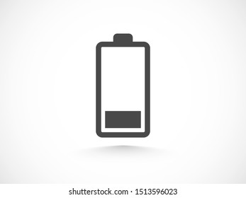 Battery icon vector illustration EPS10