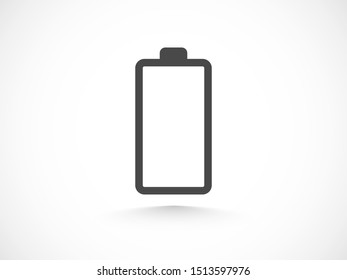 Battery icon vector illustration EPS10