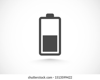 Battery icon vector illustration EPS10