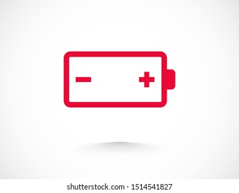 Battery icon vector illustration EPS10
