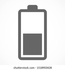 Battery icon vector illustration EPS10
