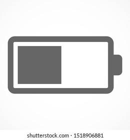 Battery icon vector illustration EPS10