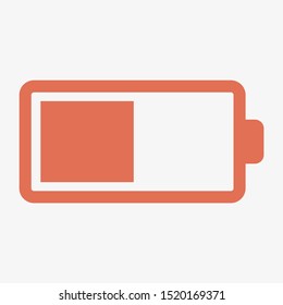 Battery icon vector illustration EPS10