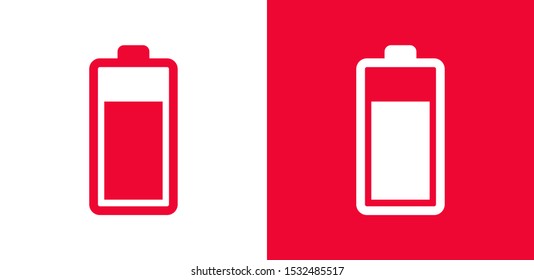 Battery icon vector illustration EPS10