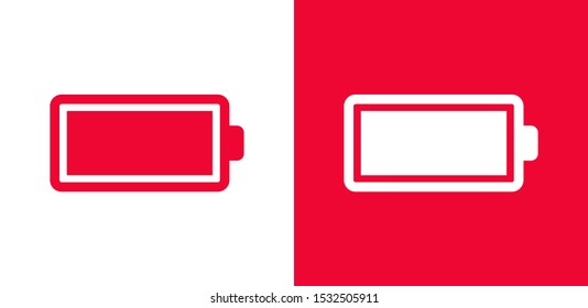 Battery icon vector illustration EPS10