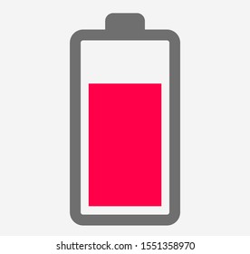 Battery icon vector illustration EPS10