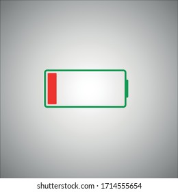 Battery icon vector illustration EPS10