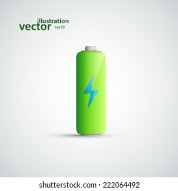 Battery Icon, Vector Illustration eps10, Graphic Concept  For Your Design.