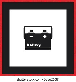 battery icon vector illustration eps10.