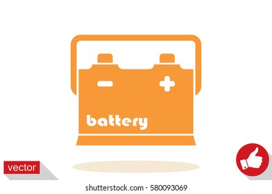 battery icon vector illustration eps10.