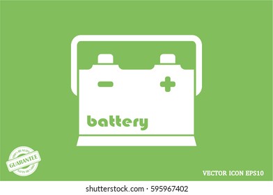 battery icon vector illustration eps10.