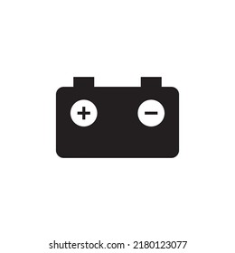 diseño del logotipo de la ilustración del vector de icono de batería