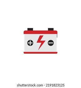 Battery icon vector illustration logo template