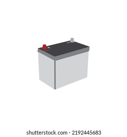 Battery icon vector illustration logo template