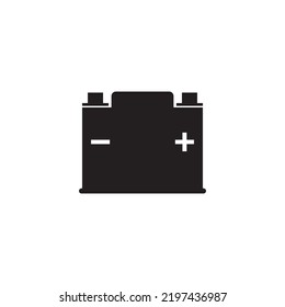 battery icon vector illustration logo design