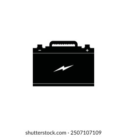 Battery icon vector illustration logo design
