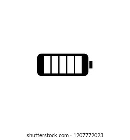 battery icon. battery vector illustration on white background for web and apps.