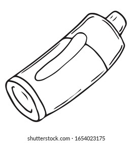 Battery Icon. Vector illustration smartphone battery. Hand drawn battery power.