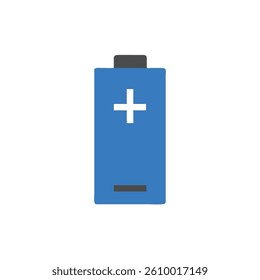 battery icon vector illustration style