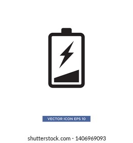 battery icon vector illustration template